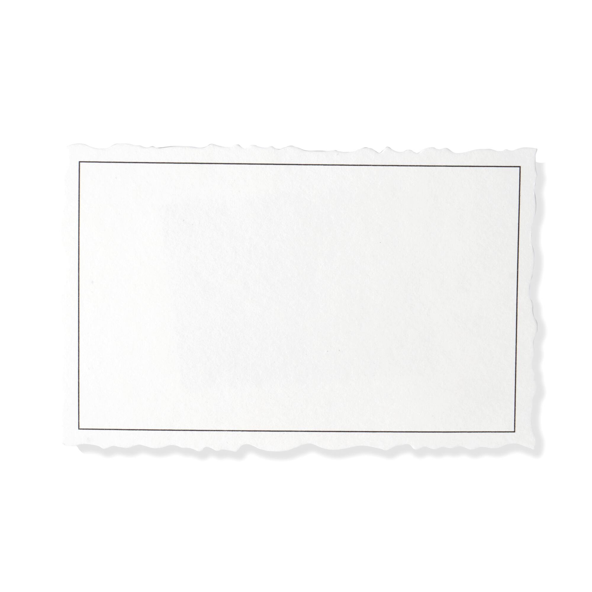 Black Border Place Cards, 50ct. by Celebrate It™